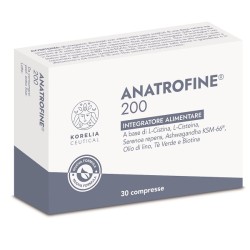 Anatrofine 200 integratore alimentare 30 compresse da 1000mg senza glutine e lattosio