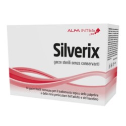 Garze sterili monouso Silverix per medicazioni professionali e protezione antibatterica