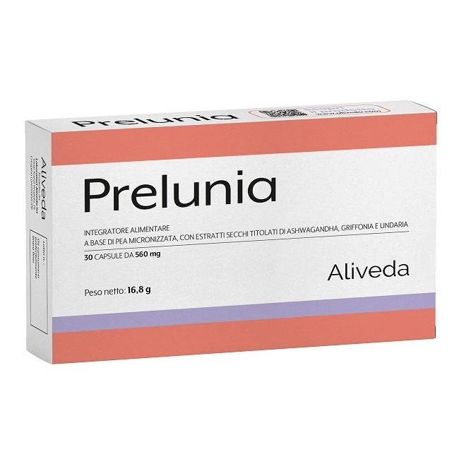 Aliveda Prelunia 30 Capsule per il benessere quotidiano e l'equilibrio naturale del corpo Aliveda Prelunia 30 Capsule per il benessere quotidiano e l'equilibrio naturale del corpo