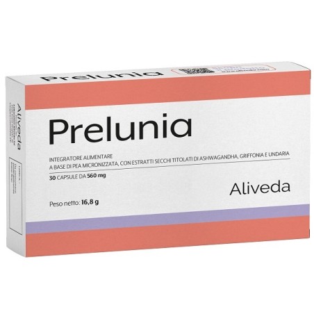 Aliveda Prelunia 30 Capsule per il benessere quotidiano e l'equilibrio naturale del corpo Aliveda Prelunia 30 Capsule per il benessere quotidiano e l'equilibrio naturale del corpo