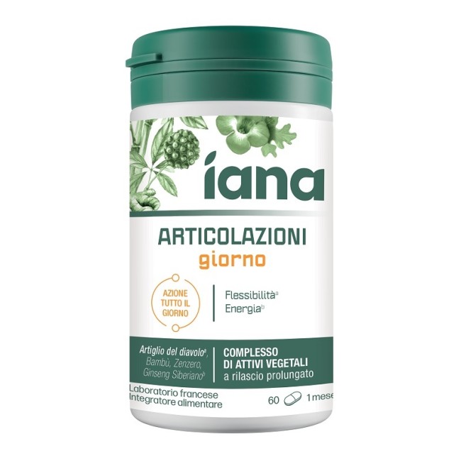Iana Articolazioni Giorno 60 Compresse per il benessere articolare quotidiano Iana Articolazioni Giorno 60 Compresse per il benessere articolare quotidiano