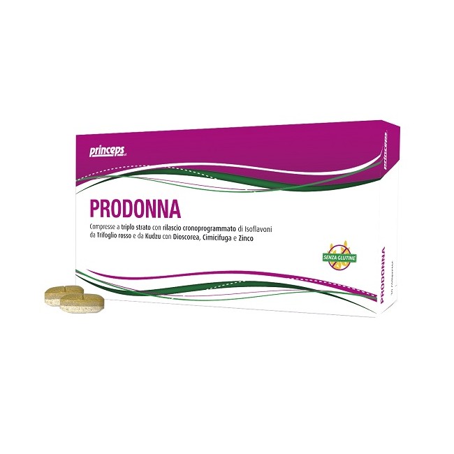 Princeps Prodonna 30 Compresse Senza Glutine Naturalmente Privo Di Lattosio