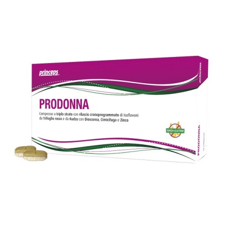 Princeps Prodonna 30 Compresse Senza Glutine Naturalmente Privo Di Lattosio