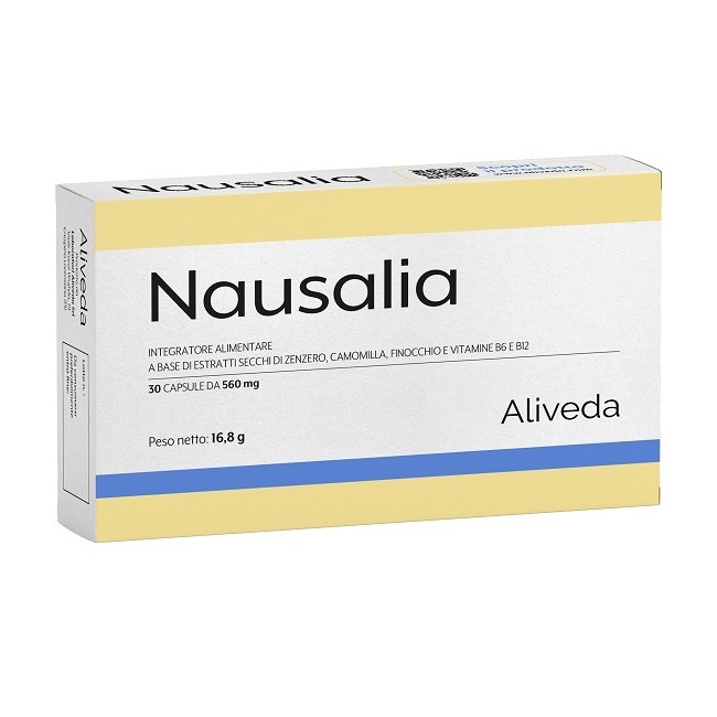 Aliveda Nausalia 30 Compresse Senza Glutine Naturalmente Privo Di Lattosio
