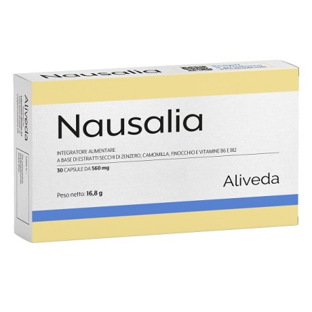 Aliveda Nausalia 30 Compresse Senza Glutine Naturalmente Privo Di Lattosio
