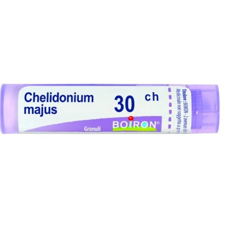 Boiron Chelidonium Majus 30CH granuli omeopatici per il benessere epatico e digestivo naturale Boiron Chelidonium Majus 30CH granuli omeopatici per il benessere epatico e digestivo naturale