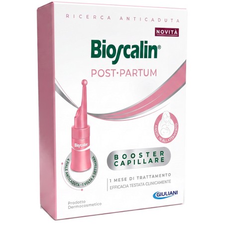 Bioscalin Post Partum anticaduta 4 fiale da 3ml per capelli dopo la gravidanza