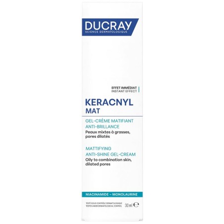 Ducray Keracnyl Mat crema opacizzante anti-lucido per pelle mista e grassa 30ml Ducray Keracnyl Mat crema opacizzante anti-lucido per pelle mista e grassa 30ml