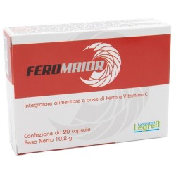 Laboratori Legren Feromaior 20 Capsule integratore di ferro senza glutine per il benessere