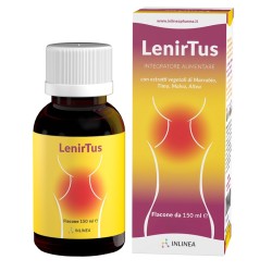 Inlinea Lenirtus 150 ml sciroppo naturale senza glutine e lattosio per il benessere delle vie aeree
