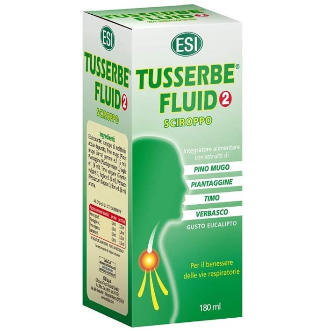 Tusserbe Fluido 200ml sciroppo naturale per il benessere delle vie respiratorie