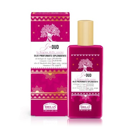 Helan G Oud Olio Profumato Splendente per corpo luminoso e setoso