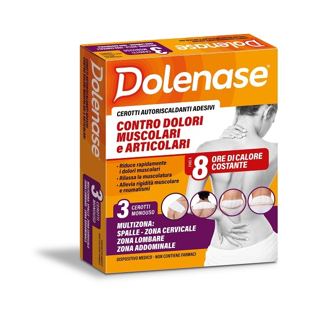 Difar Distribuzione Dolenase Cerotti Autoriscaldanti 3 Pezzi