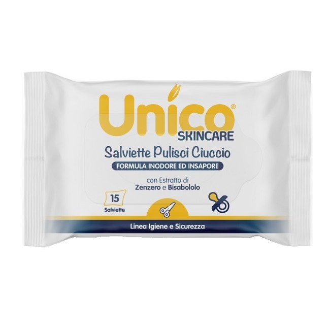 Sterilfarma Unico Pulisci Ciuccio 15 Salviettine