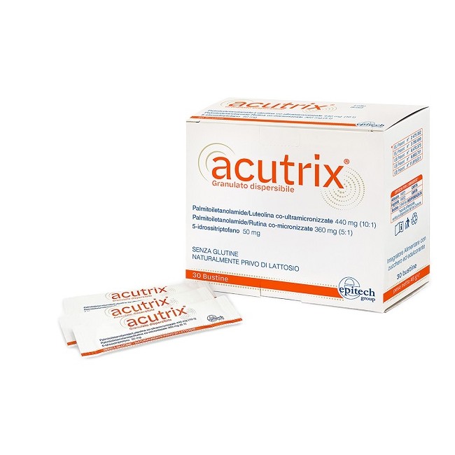 Epitech Acutrix 30 Bustine Senza Glutine Naturalmente Privo Di Lattosio