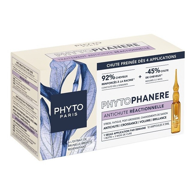 Phytophanere Anticaduta Reactionnelle 12 Fiale X 5 Ml