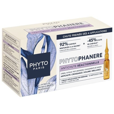 Phytophanere Anticaduta Reactionnelle 12 Fiale X 5 Ml