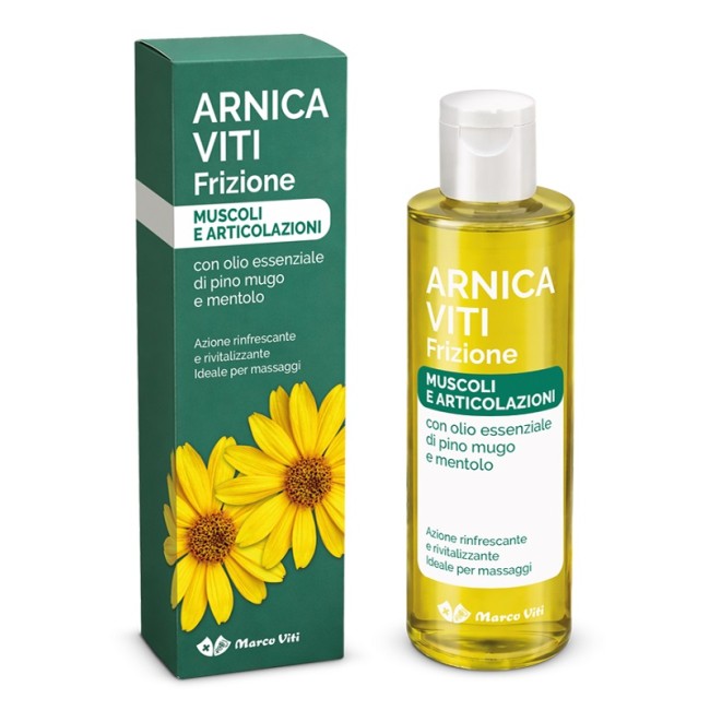 Marco Viti Arnica Viti Frizione 200ml per massaggi defatiganti e rilassanti dopo lo sport Marco Viti Arnica Viti Frizione 200ml per massaggi defatiganti e rilassanti dopo lo sport