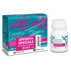 Integratore Marco Viti per capelli e unghie forti 120 capsule totali formato convenienza