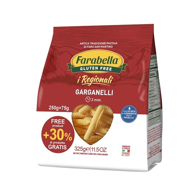 Bioalimenta Farabella Garganelli Regionali Pasta Fresca Stabilizzata 352 G Promo
