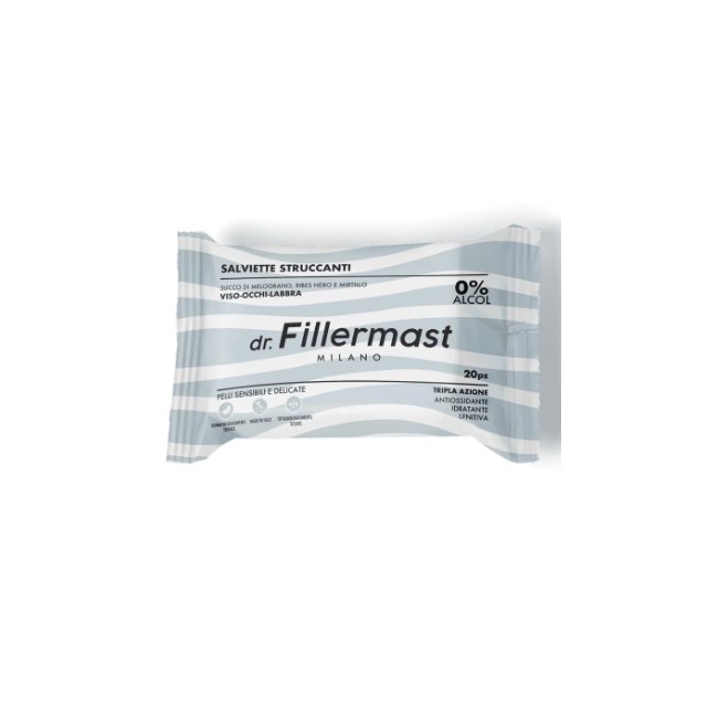 Salviette struccanti Dr Fillermast per una pulizia viso delicata ed efficace