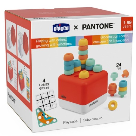 Chicco Gioco Pantone Cubo Creativo