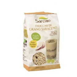 Fiocchi di grano saraceno Sarchio biologici per colazioni sane e nutrienti