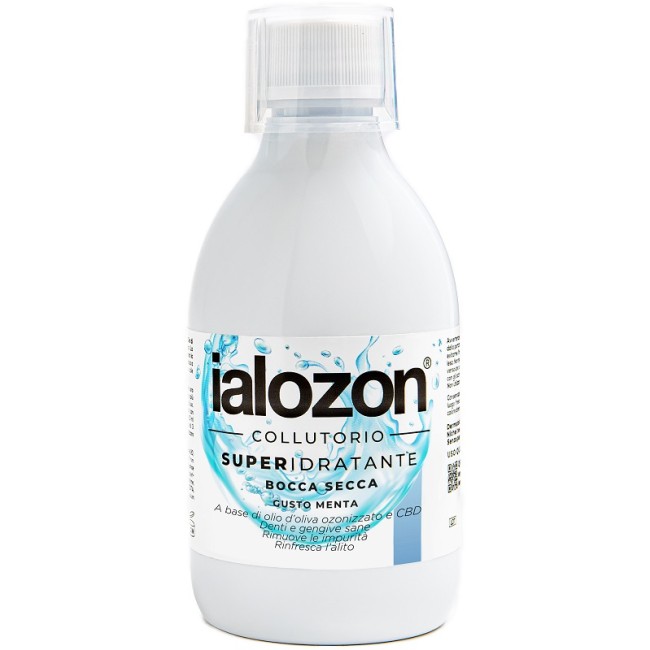 Gemavip Ialozon Collutorio Super Idratante Bocca Secca 300 Ml Gusto Menta Per Uso Quotidiano