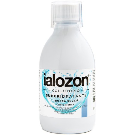 Gemavip Ialozon Collutorio Super Idratante Bocca Secca 300 Ml Gusto Menta Per Uso Quotidiano