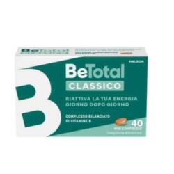 Betotal 40 Compresse integratore vitamine gruppo B energia e benessere quotidiano