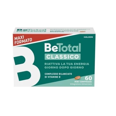 Betotal 60 Compresse Promo integratore vitamine gruppo B energia e benessere quotidiano Betotal 60 Compresse Promo integratore vitamine gruppo B energia e benessere quotidiano