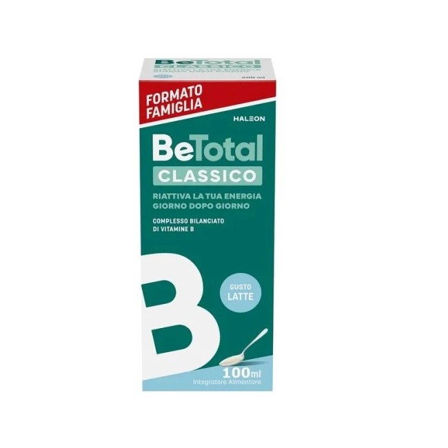 Betotal Sciroppo 100 ml integratore vitamine gruppo B energia e benessere quotidiano Betotal Sciroppo 100 ml integratore vitamine gruppo B energia e benessere quotidiano