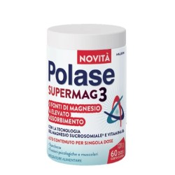 Polase Supermag3 integratore di magnesio e potassio in formato convenienza da 120g