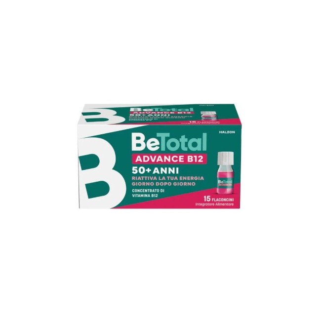 Betotal Advance B12 integratore vitamine gruppo B in flaconcini per energia e benessere Betotal Advance B12 integratore vitamine gruppo B in flaconcini per energia e benessere