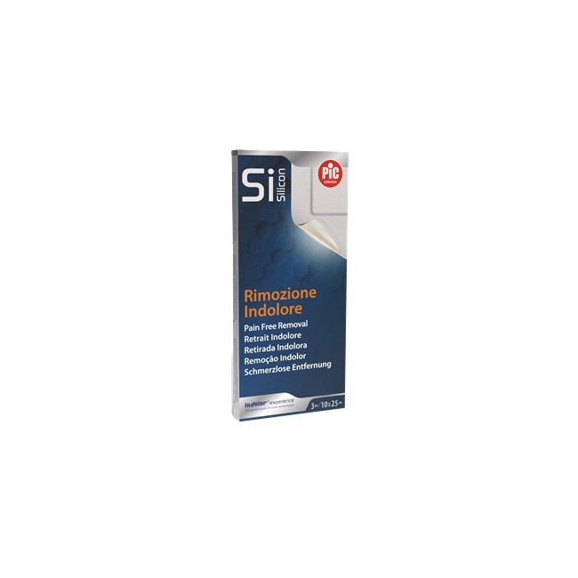 Cerotto Pic Solution Sisilicon 10x25 Cm Rimozione Indolore 3 Pezzi