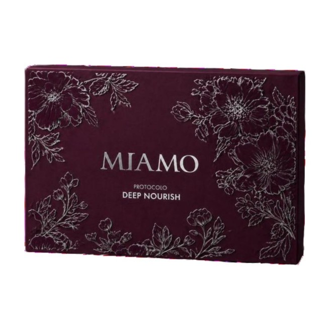 Cofanetto Miamo Deep Nourish con siero biotecnologico e detergente idratante per pelle nutrita
