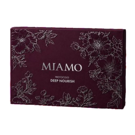 Cofanetto Miamo Deep Nourish con siero biotecnologico e detergente idratante per pelle nutrita