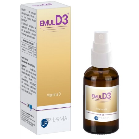 Up Pharma Emuld3 Spray 20 Ml Senza Glutine Naturalmente Privo Di Lattosio
