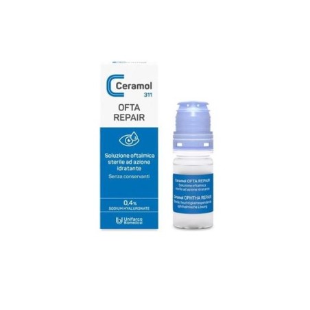 Ceramol Ofta Repair soluzione oftalmica idratante senza conservanti per occhi secchi e irritati