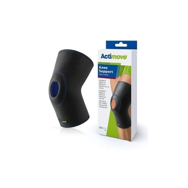 Ginocchiera Actimove con foro rotuleo taglia XS per supporto sportivo professionale Ginocchiera Actimove con foro rotuleo taglia XS per supporto sportivo professionale