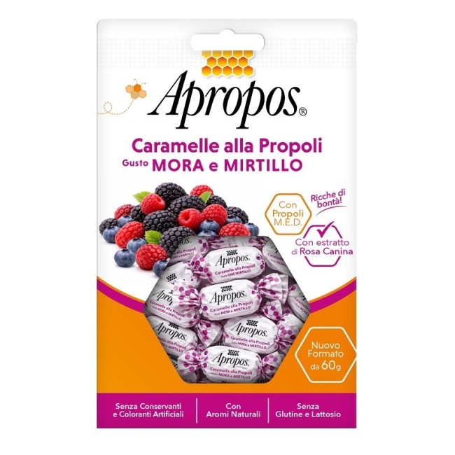 Desa Pharma Apropos Caramelle Propoli Mora E Mirtillo 60 G