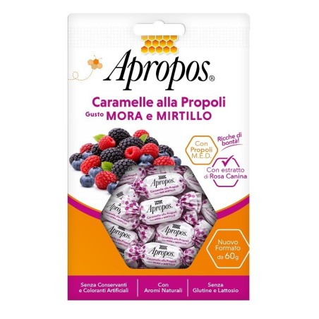 Desa Pharma Apropos Caramelle Propoli Mora E Mirtillo 60 G