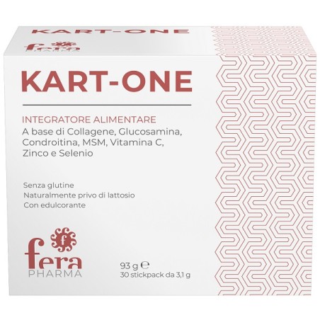 Fera Pharma Kart One 30 Stickpack Con Edulcorante Senza Glutine E Lattosio