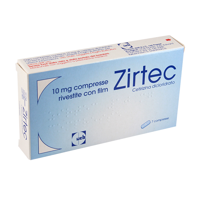 Gmm Farma Zirtec 7 Compresse Rivestite 10mg