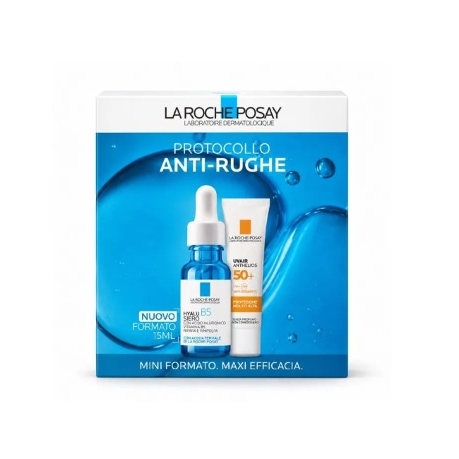 Siero Hyalu B5 La Roche-Posay con protezione solare SPF50+ in omaggio antiet&agrave; e idratante
