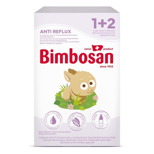 Hochdorf Swiss Nutr. Italia Bimbosan Anti Reflux 1 + 2 400 G