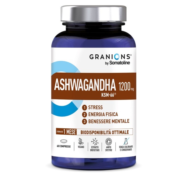 Somatoline - Olyos Italia Granions By Ashwagandha 1200 Mg 60 Compresse