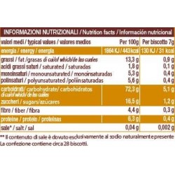 Sarchio Biscotti Saraceno Miele Senza Lievito 200 G