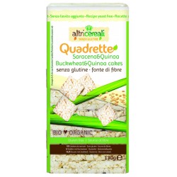 Probios Societa' Benefit Altricereali Quadrette Saraceno E Quinoa Bio 130 G