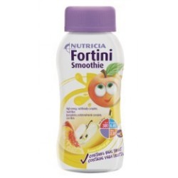 Flacone da 200ml di Fortini Smoothie multi fibre gusto frutti gialli di Danone